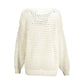 Gant White Cotton Women Sweater