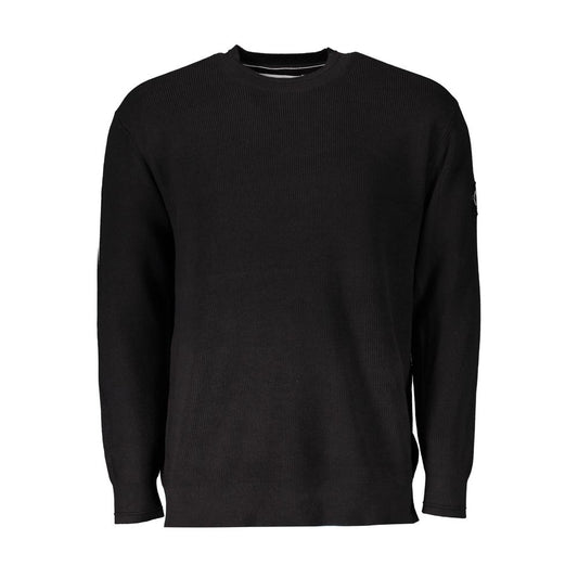 Calvin Klein Black Cotton Men Sweater