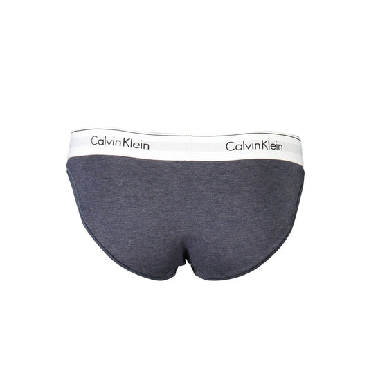 Calvin Klein Blue Cotton Women Brief