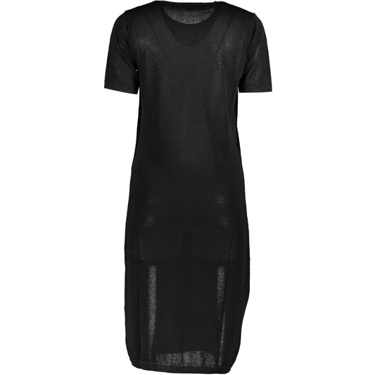 Cavalli Class Black Viscose Women Dress