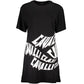 Cavalli Class Black Cotton Women Dress