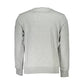 La Martina Gray Cotton Men Sweater