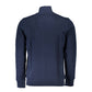 La Martina Blue Cotton Men Sweater