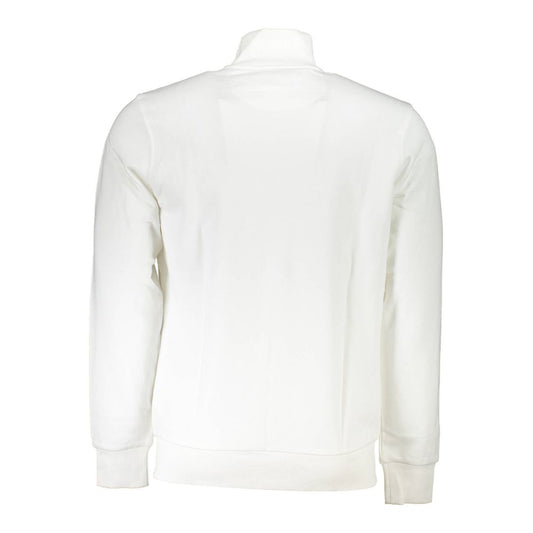 La Martina White Cotton Men Sweater