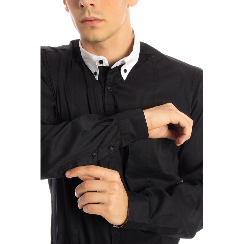 Papete Black Cotton Shirt