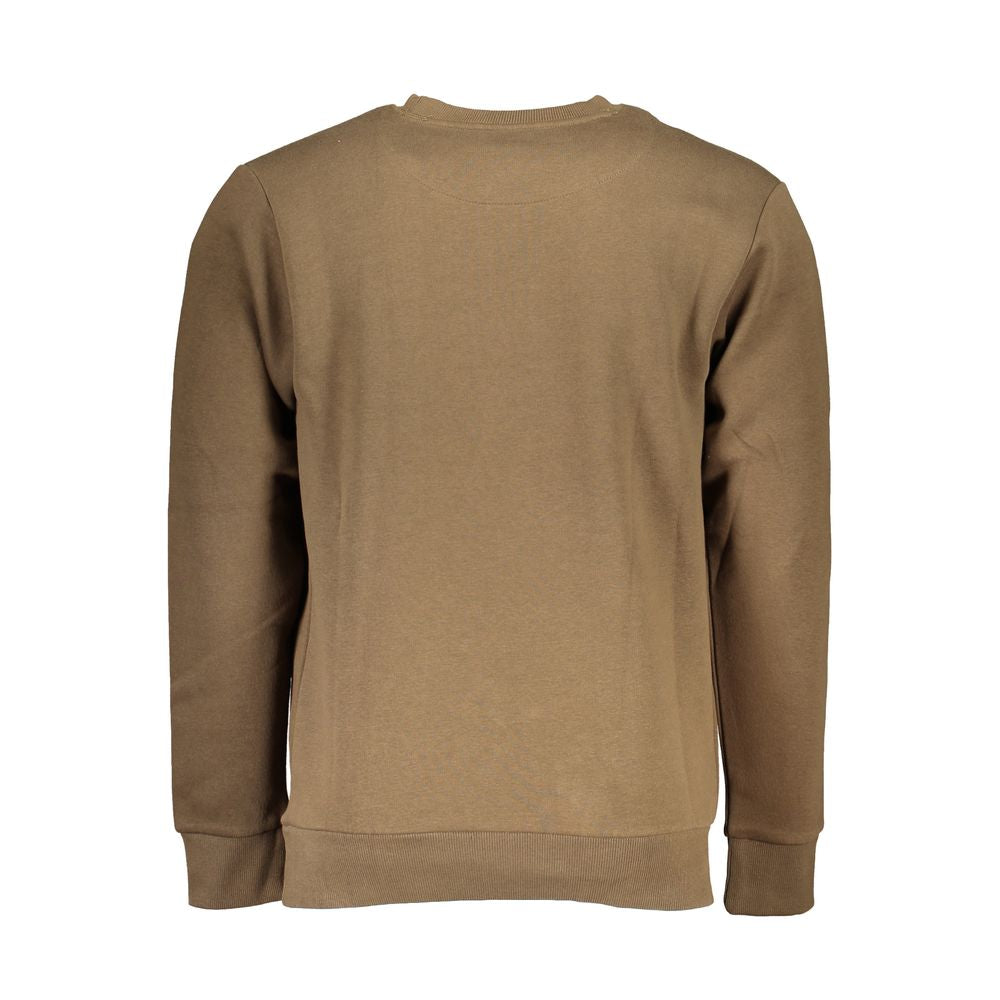 U.S. Grand Polo Brown Cotton Sweater