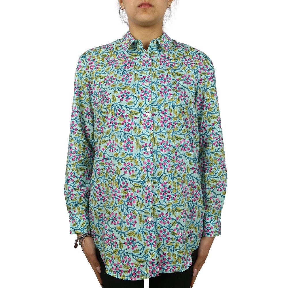 MC2 Saint Barth Green Cotton Shirt