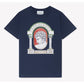 Casablanca Blue Cotton T-Shirt