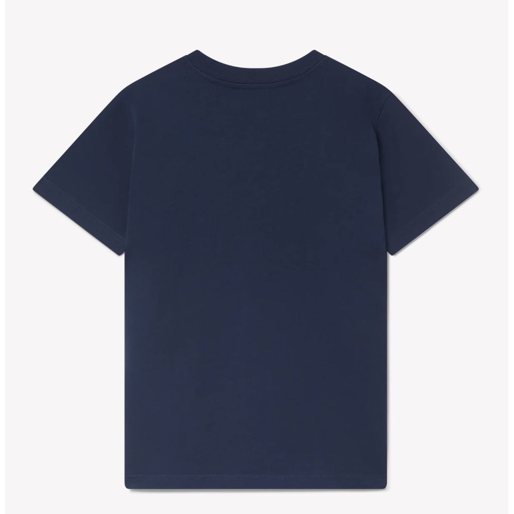 Casablanca Blue Cotton T-Shirt