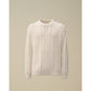 C.P. Company White Wool Sweater