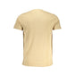 Cavalli Class Beige Cotton T-Shirt