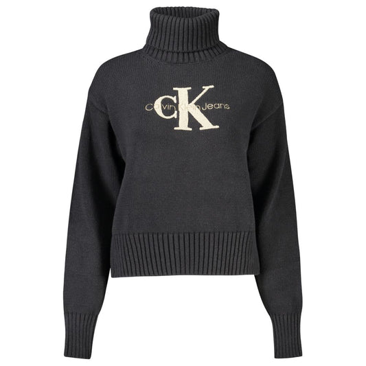 Calvin Klein Black Cotton Women Sweater