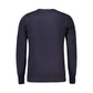 Coveri Moving Blue Viscose Men Sweater