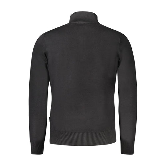 Coveri Moving Black Viscose Men Sweater