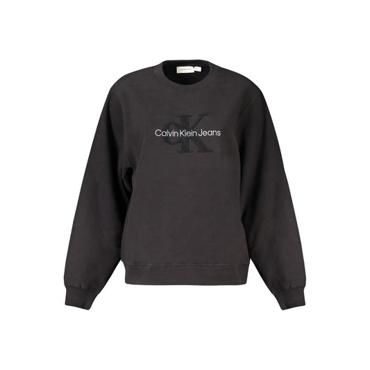 Calvin Klein Black Cotton Women Sweater