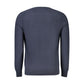 Hugo Boss Blue Cotton Men Sweater