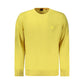 Hugo Boss Yellow Cotton Men Sweater