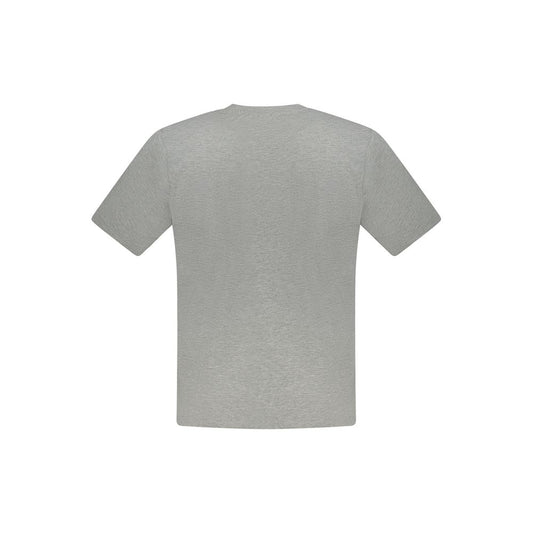 North Sails Gray Cotton Men T-Shirt