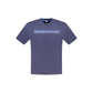 North Sails Blue Cotton Men T-Shirt