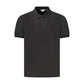 Calvin Klein Black Cotton Men Polo Shirt