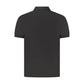 Calvin Klein Black Cotton Men Polo Shirt