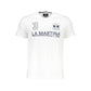 La Martina White Cotton Men T-Shirt