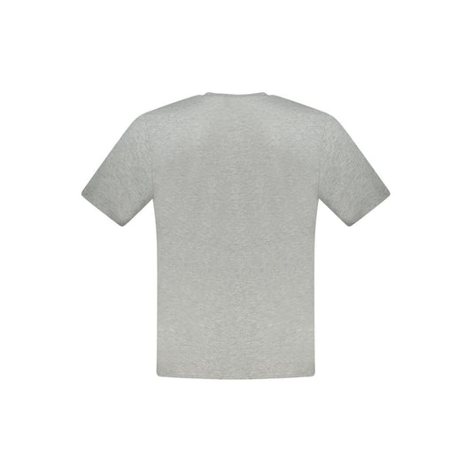 North Sails Gray Cotton Men T-Shirt