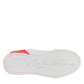 Dolce & Gabbana White Red Logo Portofino Sneakers Shoes