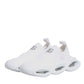 Dolce & Gabbana White Slip On Wave Low Top Sneakers Shoes
