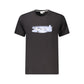 Pepe Jeans Black Cotton Men T-Shirt