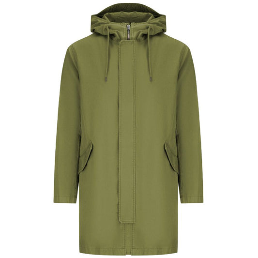 Herno Green Cotton Jacket