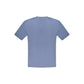 North Sails Blue Cotton Men T-Shirt