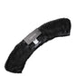 Dolce & Gabbana Black Lamb Fur Collar Women Neck Wrap Scarf