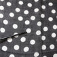 Dolce & Gabbana Black White Polka Dots Fringes Wrap Scarf