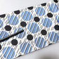 Dolce & Gabbana White Blue Polka Dotted Silk Skinny Scarf