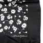 Dolce & Gabbana Black Floral Silk Square Wrap Shawl Scarf