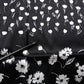 Dolce & Gabbana Black Floral Silk Square Wrap Shawl Scarf