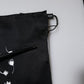 Dolce & Gabbana Black Floral Silk Square Wrap Shawl Scarf