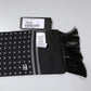 Dolce & Gabbana Black White Polka Dotted Silk Skinny Fringes Scarf