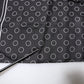Dolce & Gabbana Black Circles Silk Fringes Shawl Wrap Scarf