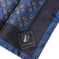 Dolce & Gabbana Blue Lady Bug Silk Square Handkerchief Scarf