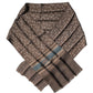 Dolce & Gabbana Brown Fantasy Silk Neck Wrap Shawl Scarf