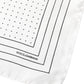 Dolce & Gabbana White Polka Dots Square Handkerchief Scarf
