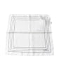 Dolce & Gabbana White Polka Dots Square Handkerchief Scarf