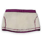 Dolce & Gabbana White Purple Cashmere Fleece Neck Warmer Scarf