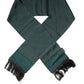 Dolce & Gabbana Dark Green Fantasy Fringes Neck Wrap Scarf