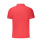 North Sails Red Cotton Men Polo Shirt