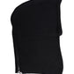 Dolce & Gabbana Black Wool Whole Head Wrap Balaclava Hat