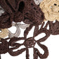 Dolce & Gabbana Multicolor Floral Silk Crochet Beanie Hat