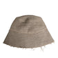 Dolce & Gabbana Beige Linen Wide Brim Bucket Hat